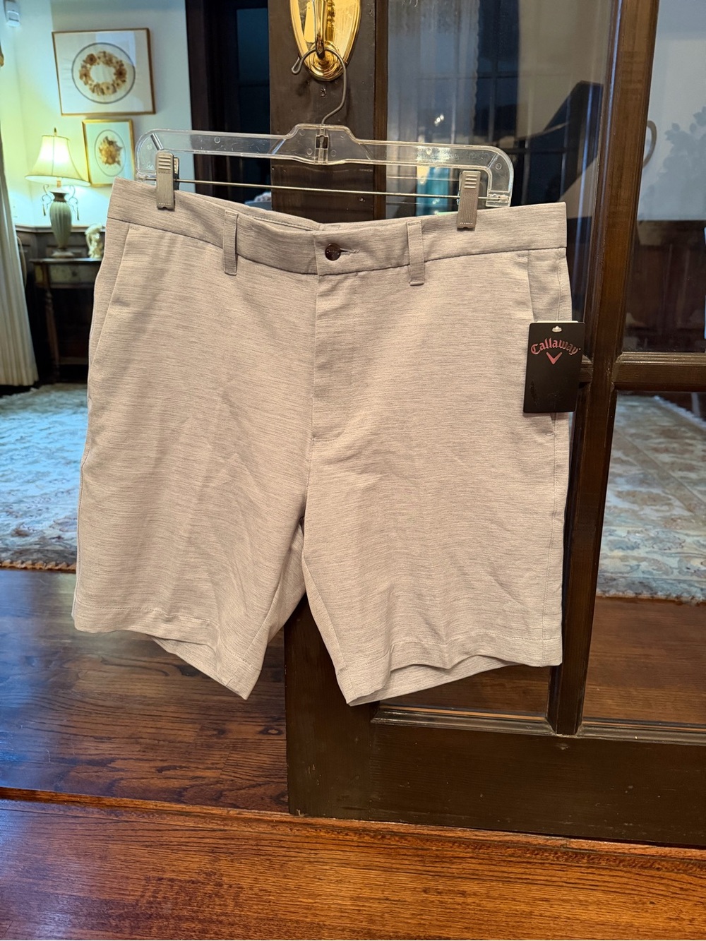 Callaway Light Gray Men's Performance Golf Shorts